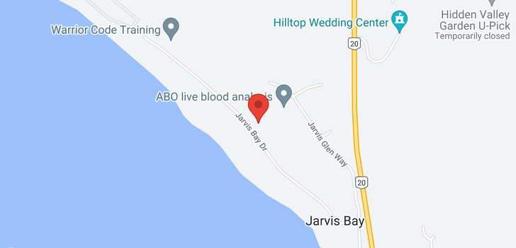 map of 215 Jarvis Bay Drive